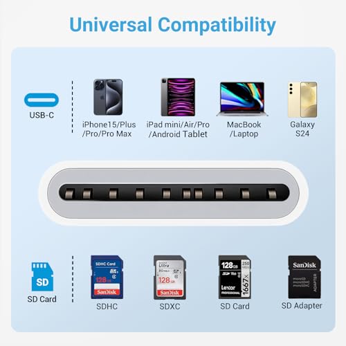 KiWiBiRD USB-C SD Card Reader Adapter
