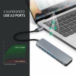 7-in-1 Type C USB-C Hub Adapter