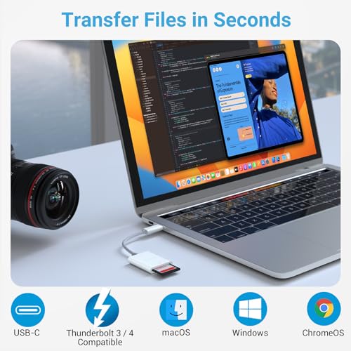 KiWiBiRD USB-C SD Card Reader Adapter