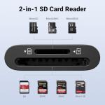 UGREEN USB-C 2-in-1 SD Card Reader Adapter