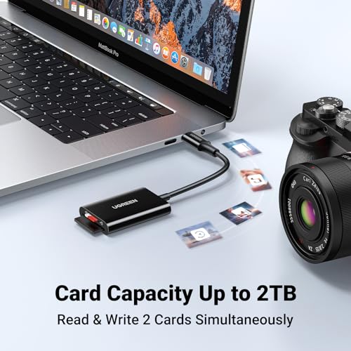 UGREEN USB-C 2-in-1 SD Card Reader Adapter