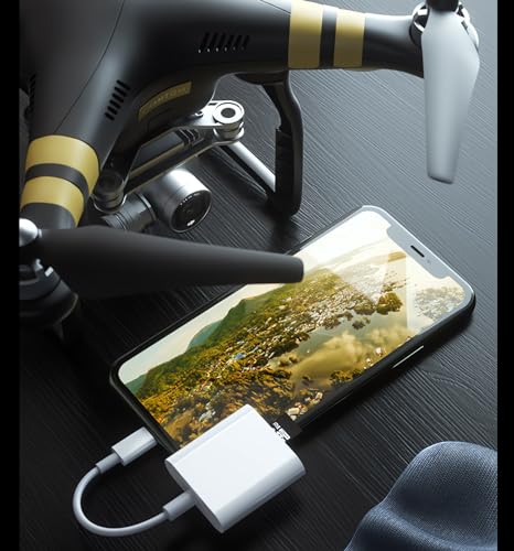 USB-C SD Card Reader for iPhone and iPad