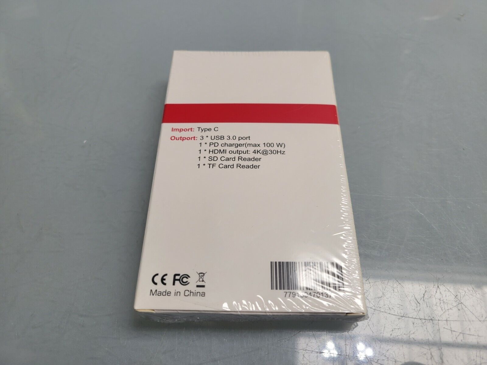 7 in 1 USB-C Hub with HDMI & SD Reader