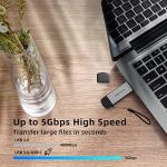 WALNEW USB-C SD/Micro-SD Card Reader Adapter