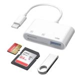 3-in-1 USB-C SD/Micro SD Card Reader