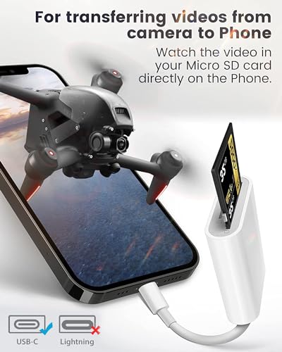 USB-C SD Card Reader for iPhone and iPad