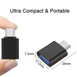 LacyMC USB-C to USB-A 3.0 Adapter 2-Pack