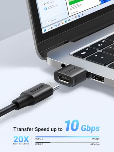 UGREEN 10Gbps USB-C to USB Adapter 2-Pack