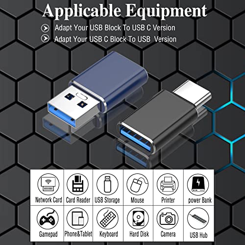 USB-C to USB Adapter 6-Pack - Fast Charging