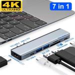 7-in-1 USB-C Hub w/ 4K HDMI for MacBooks