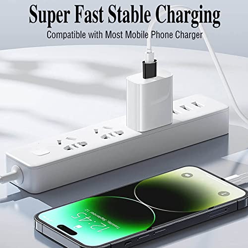 USB-C to USB Adapter 6-Pack - Fast Charging