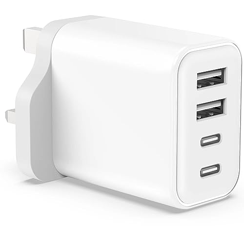 40W USB-C Charger for iPhone and Tablets