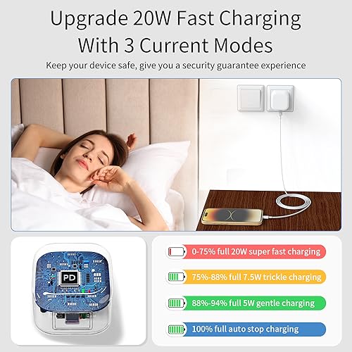 SANYEYE MFi Certified 20W USB-C Fast Charger