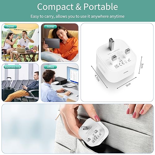 SANYEYE MFi Certified 20W USB-C Fast Charger