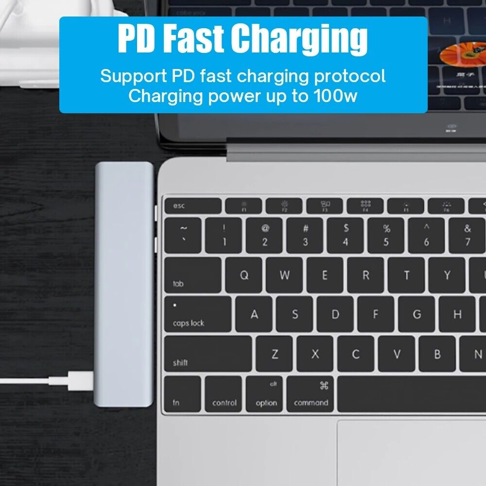7-in-1 USB-C Hub w/ 4K HDMI for MacBooks