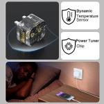 2-Pack Fast Charge USB-C Wall Plug Adapter