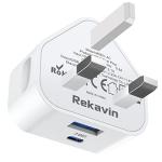 Apple Dual Port USB-C Fast Charger Plug