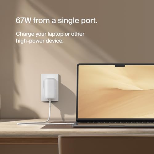 Belkin 3-Port USB-C Wall Charger with 67W PPS