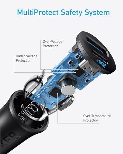 Anker 30W Dual USB-C Car Charger Adapter