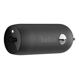 Belkin 20W USB-C Fast Car Charger - Black