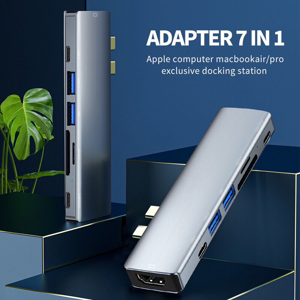 7-in-1 USB-C Hub with 4K HDMI Adapter
