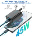 45W USB-C Fast Charger + 2M Cable