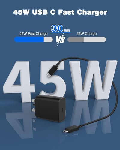 45W USB-C Fast Charger + 2M Cable