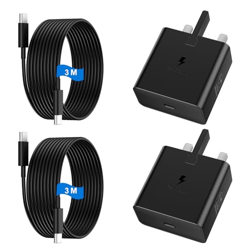 Samsung 25W Fast Charger with 3M USB-C Cable