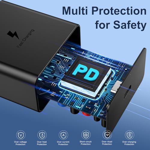 Samsung 25W Fast Charger with 3M USB-C Cable