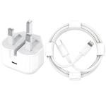 25W MFi Certified USB-C Fast Charger with 2M Cable