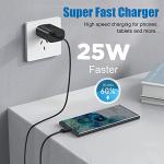 Samsung 25W Fast Charger with 6.6ft USB-C Cable