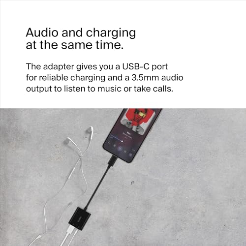 Belkin RockStar™ USB-C Audio and Charge Adapter