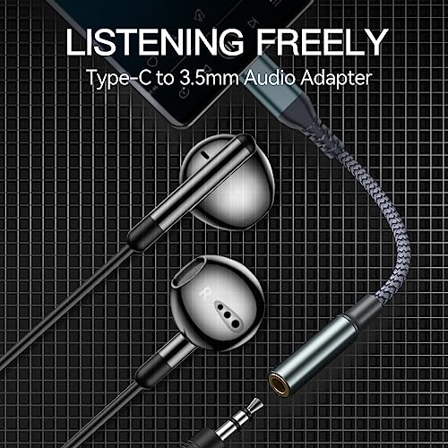 USB-C to 3.5mm Headphone Adapter Cable