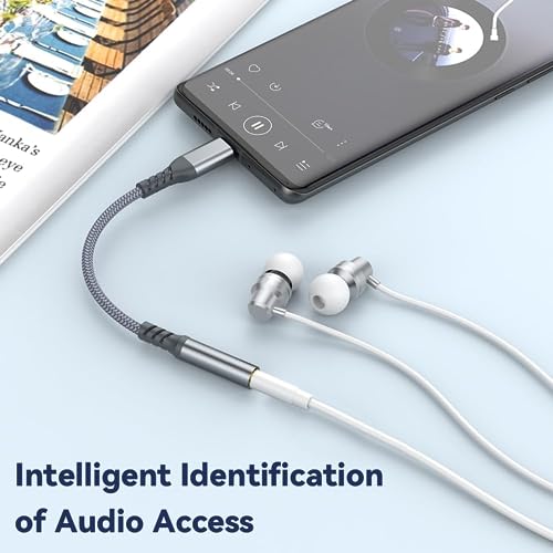 USB-C to 3.5mm Headphone Adapter Cable