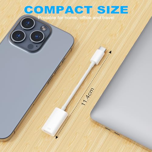 AXFEE 3-in-1 USB-C to Lightning Adapter