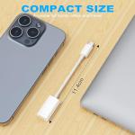 AXFEE 3-in-1 USB-C to Lightning Adapter