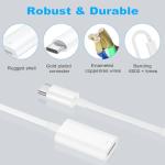 AXFEE 3-in-1 USB-C to Lightning Adapter