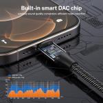 MOSWAG USB-C to 3.5mm Audio Headphone Splitter