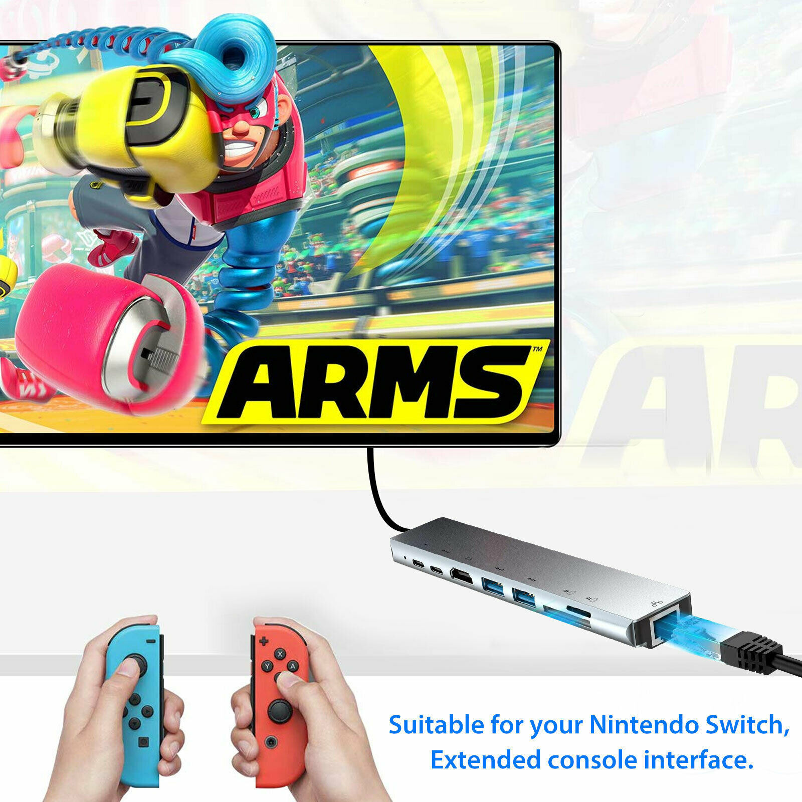 8-in-1 USB-C Hub for Macbook