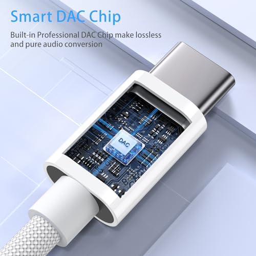 Apple MFi USB-C to 3.5mm Headphone Adapter