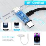 2-in-1 USB-C to 3.5mm Headphone Adapter