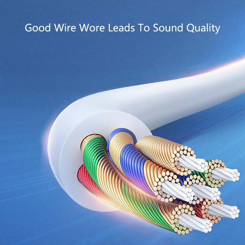 GlatJiBo USB-C to 3.5mm Earphone Adapters - 2 Pack