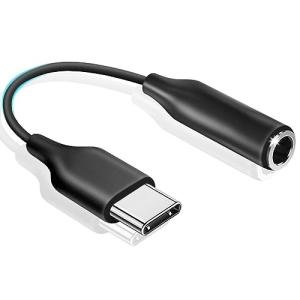 USB-C to 3.5mm Audio Adapter - Black