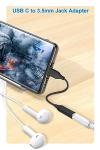 USB-C to 3.5mm Audio Adapter - Black