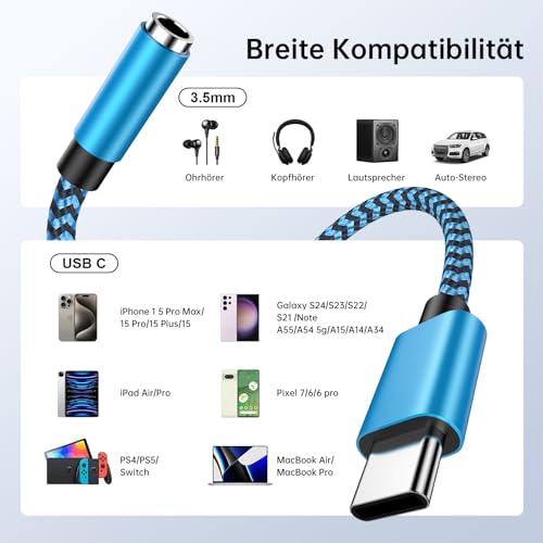 USB-C to 3.5mm Headphone Jack Adapter