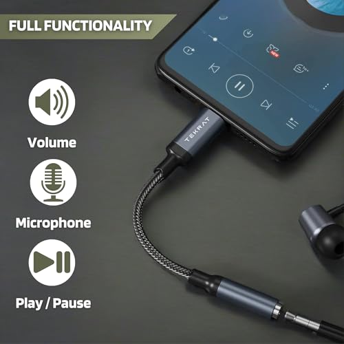 USB-C to 3.5mm Audio Adapter for Multiple Devices