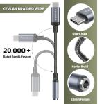 USB-C to 3.5mm Audio Adapter for Multiple Devices