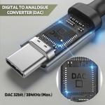 USB-C to 3.5mm Audio Adapter for Multiple Devices