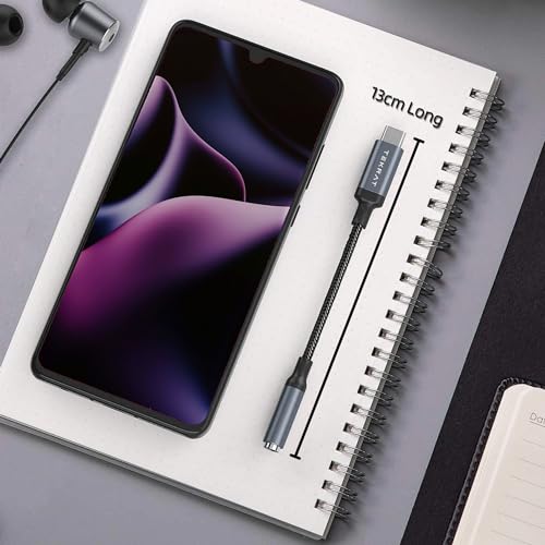 USB-C to 3.5mm Audio Adapter for Multiple Devices