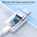 USB-C to 3.5mm Audio Headphone Adapter